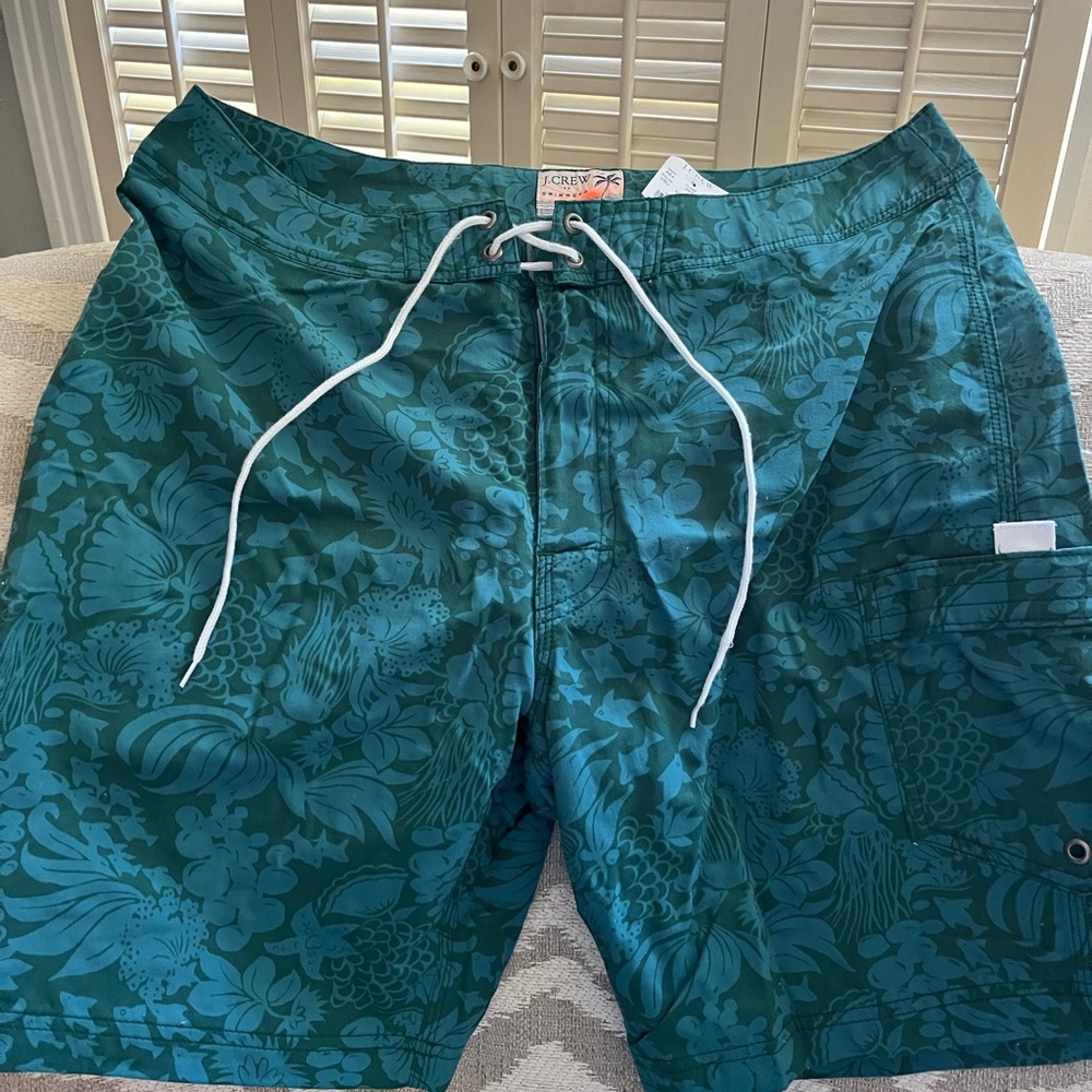 J. Crew Men’s Swim Trunks 32